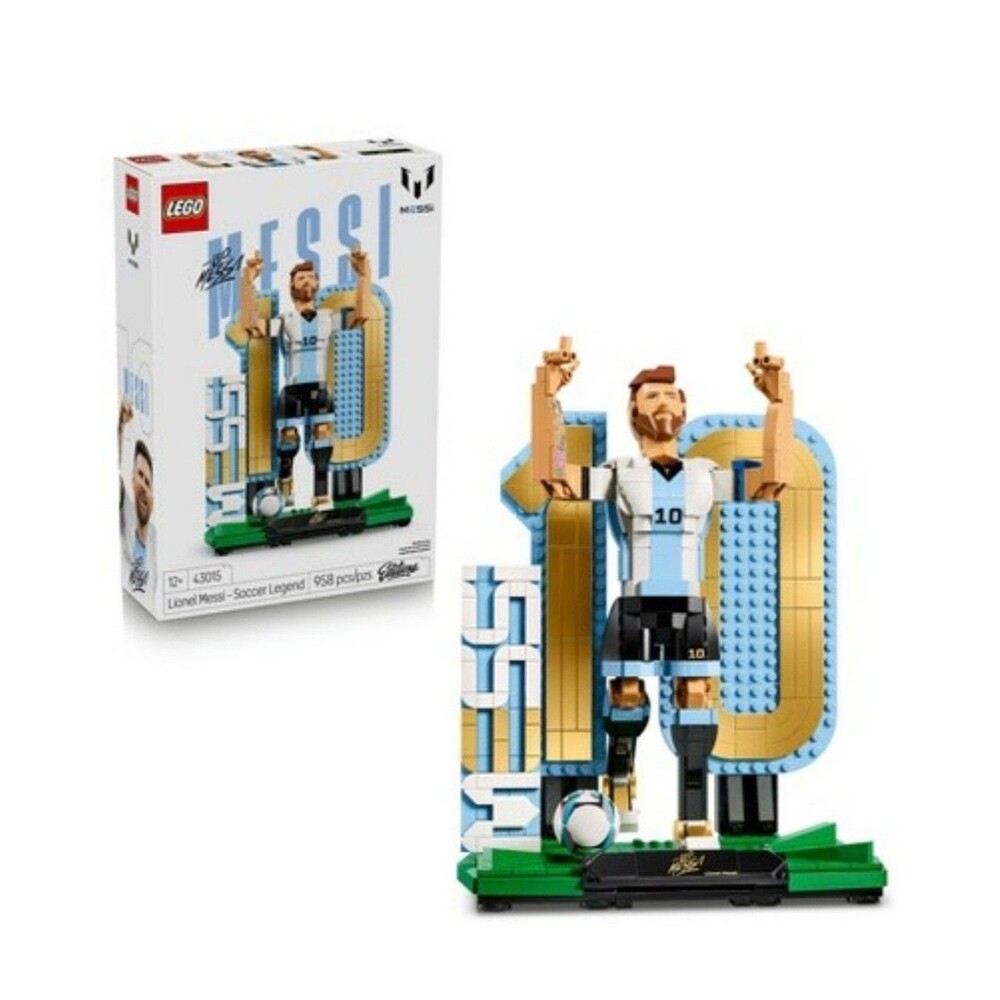 LEGO Editions Lionel Messi - Soccer Legend 43015 World Cup NEW